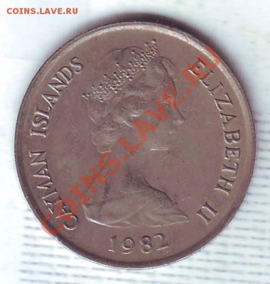 Кайманы.25 Центов.1982.Парусник. до 10.02 - 19820016.JPG