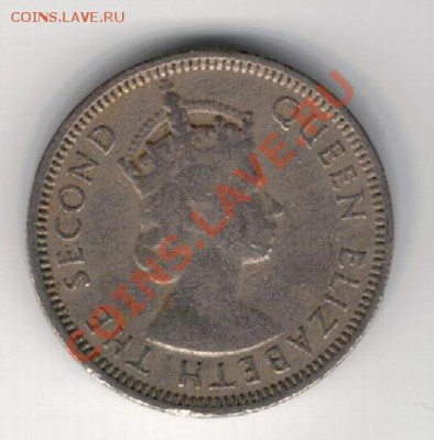 Малайя и Брит.Борнео 10 центов 1953 до 10.02 в 22ч (7761) - 4-мал53