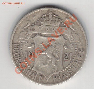 2 пиастра 1921 до 10.02 в 22.00мск (7236) - 5-кипр4а