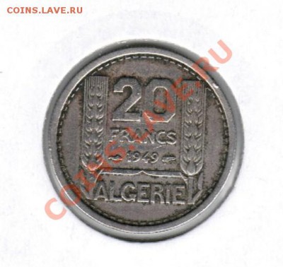 20 франков Алжир 1949г. - CCF05022014_00002
