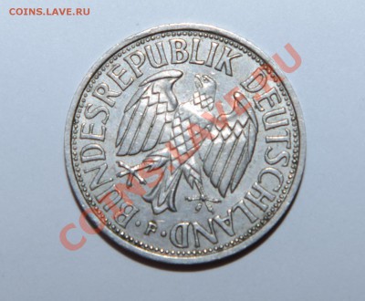 ФРГ 2 марки 1951 г. буква F - DSC_4008.JPG