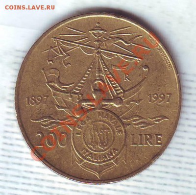 Италия.200 Лир.1997.Морская лига. до 11.02 - 19970011.JPG