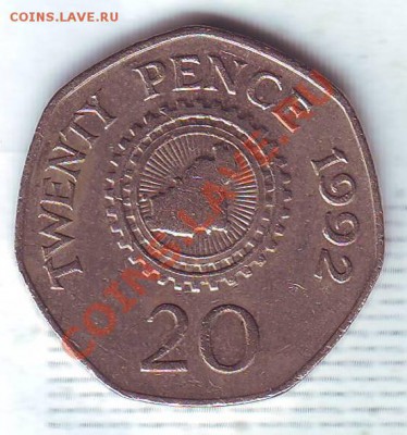 Гернси.20 Пенсов.1992.Остров. до 11.02 - 19920024.JPG