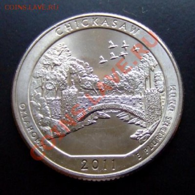 США 25 центов (2011 D) Чикасо до 08.02 (22.00) - США 25 центов (2011 D) «Чикасо» А