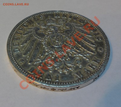 Германия.Пруссия. 3 марки 1913г(А) Серебро, до 11.02.22:00мс - 3марки реверс 1913г.JPG