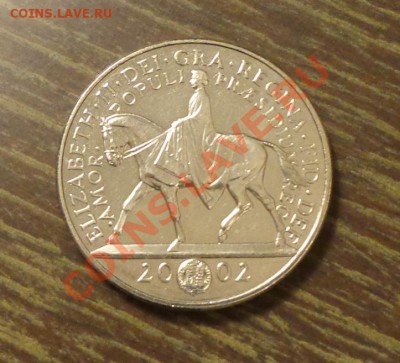 АНГЛИЯ - 5 ФУНТОВ 50 лет на престоле до 12.02, 22.00 - 5 фунтов 50 лет на престоле 1