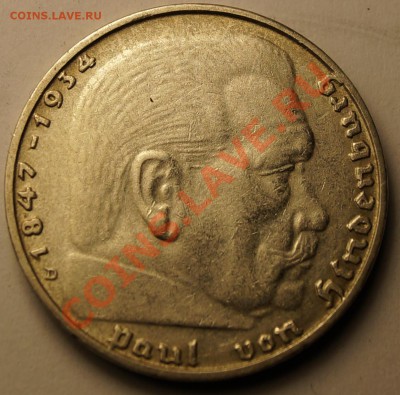 2 рейхсмарки 1937 D до 11.02.2014 - 2 марки 1937D_1.JPG