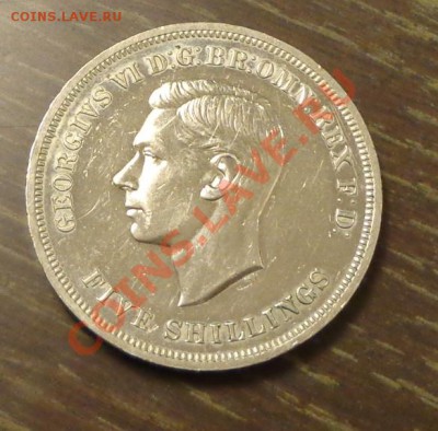 АНГЛИЯ - 5 шиллингов 1951 ШИКАРНАЯ до 12.02, 22.00 - 5 шиллингов 1951 - 2