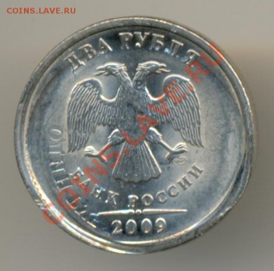 2 рубля 2009г. БРАК на оценку - сканирование0002