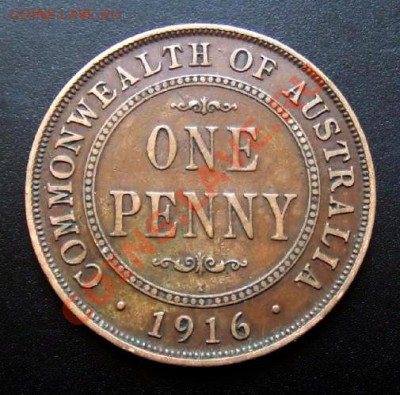 2 - Австралия 1 пенни (1916) Р