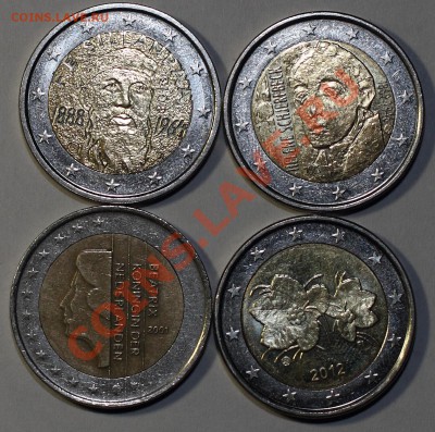 2 евро 4шт. (ходячка+юб) лот 2  до  12.02.14 22мск - 2_euro_4_2_1