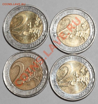 2 евро 4шт. (ходячка+юб) лот 2  до  12.02.14 22мск - 2_euro_4_2_2