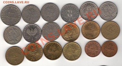 ГРЕЦИЯ ДРАХМА 1926-90 (18ШТ) ДО 13.02.14 В 22.00МСК (7982) - 4-гр1д1