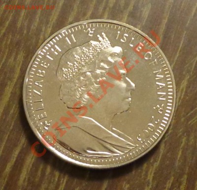 Юбилейка погодовка СССР России - о. мэн 1 крона 2003 (самолеты) - 2
