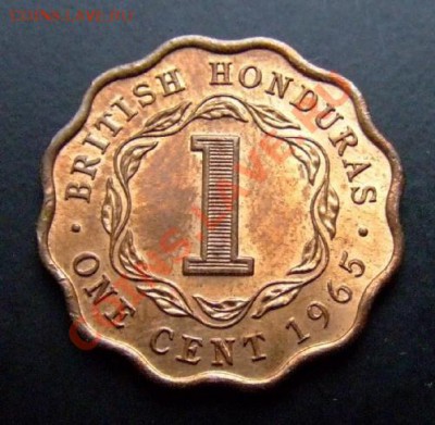 делает - прямо сейчас !!! - Брит. Гондурас 1 цент (1965) №2 Р