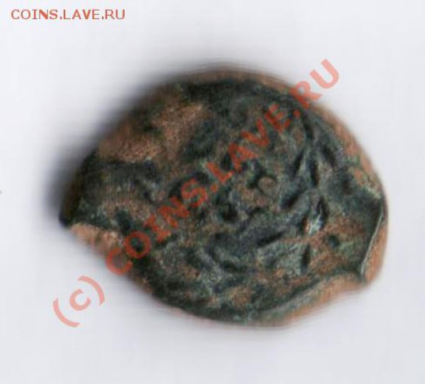 Монета Иудеи. Прокуратор Хорконос II. 73-56 гг. до н. э. - Лот 0120-0110 (2)
