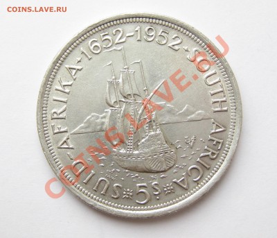 5 шиллингов ЮАР 1952 года Корабль 16.02.2014 г22:00 моск - 5 шилинг.JPG