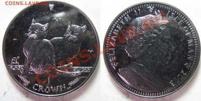 1 крона О. Мэн. Кошки. 2003. до 14.02. в 22°°. - 2003