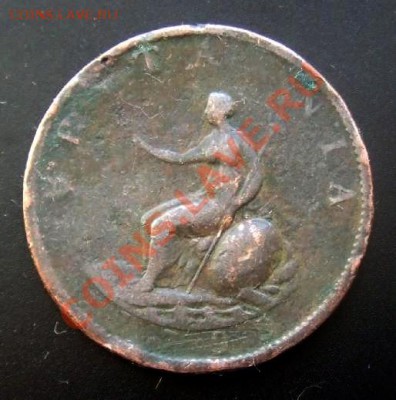 2 - Великобритания 0,5 пенни (1799) Р