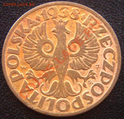 Польша_5 грошей 1938; до 12.02_22.06мск - 7385