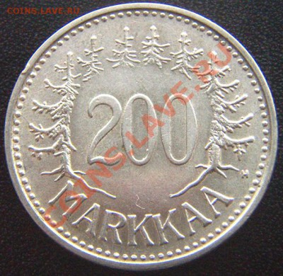 Финляндия_200 марок 1956; серебро; до 12.02_22.20мск - 7467
