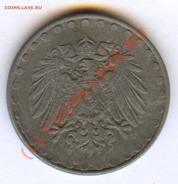 Германия, 10 пфенниг 1916 - сканирование0004