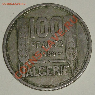 Франц. Алжир, 100 Франков 1950 (14.02) - P1013286