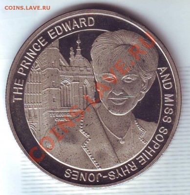 Теркс и Кайкос.5 Крон.1998.Мисс Софи. до 17.02 - 19990020.JPG