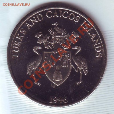 Теркс и Кайкос.5 Долларов.1996.Юбилей. до 17.02 - 19960022.JPG