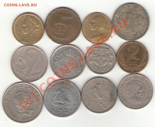 Иностранные монеты 1984 года с рубля до 24.02.10 в 22.00 мск - 1984 001