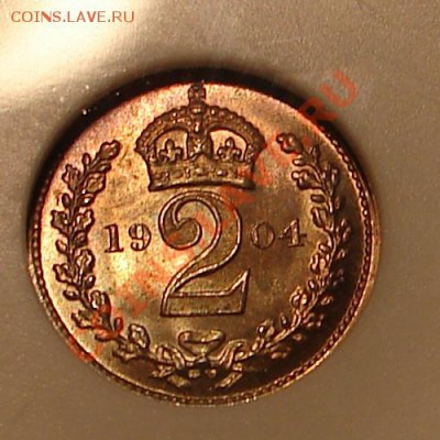 2 пенса 1904 Великобритания. Маунди MS67 - DSC07422