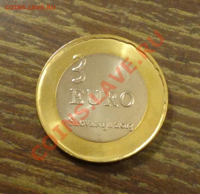 СЛОВЕНИЯ - 3 евро 2013 БМ Восстание Толмин до 20.02, 22.00 - словения 3 евро 2013 - 1