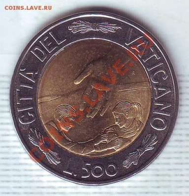 Ватикан.500 Лир.1999.БМ. до 20.02 - 19990032.JPG