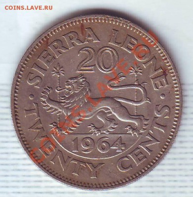 Сьерра Леоне.20 Центов.1964. до 20.02 - 19640023.JPG