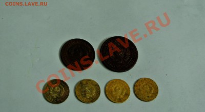 Ассорти ранних советов , 1 коп. 24,27,28,29,32гг; 2 коп. 24г - 1 (2)