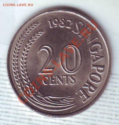 Сингапур.20 Центов.1982.Рыба-Меч. до 26.02 - 19820022.JPG