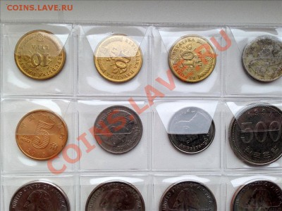 Кучка иностранных монет 40шт (США,Европа,Япония) до 19.02 - Фото1