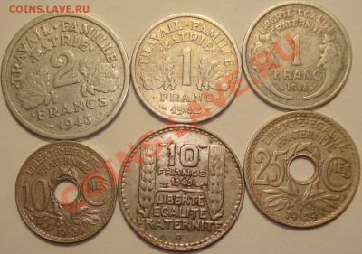 Франция 12 шт. 1921-49 г.г., до 18.02.2014 в 23-00 МСК - 3