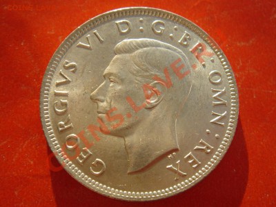 Великобритания: Ag-500 флорин 1942 UNC до 21.02 22 - Флорин 1942-2.JPG