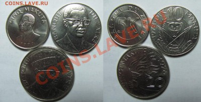 Заир. 5м-1977г,10м-1978г,20м-1976г. до 21.02. в 22°°. - заир