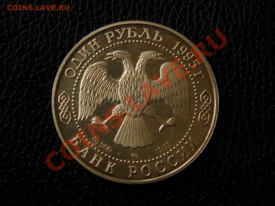 1 рубль, 1995 год. Черноморская Афалина, Ag 900, 15,55г. - DSC09199.JPG