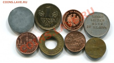 Иностранные жетоны: шелловские, шпильгельды, игровые и др. - img192