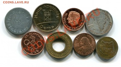 Иностранные жетоны: шелловские, шпильгельды, игровые и др. - img194