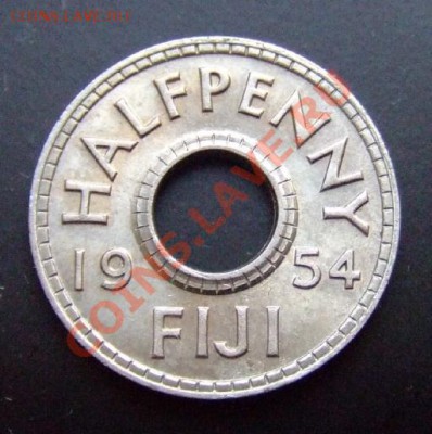 2 - Фиджи 0,5 пенни (1954) Р