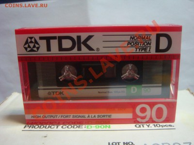 Кассета TDK-90 -Упаковка-10 шт._______до 21.02  в 21-00 МСК - 1тдк-1.JPG
