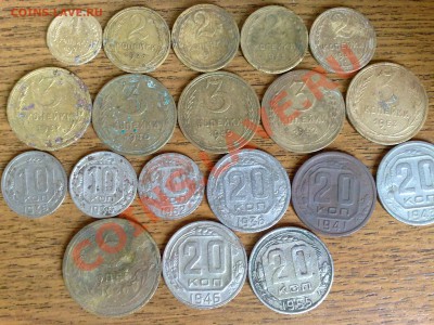 19 монет СССР до 1961   до 25.02 в 22.00 по МСК - 19 монет (2)