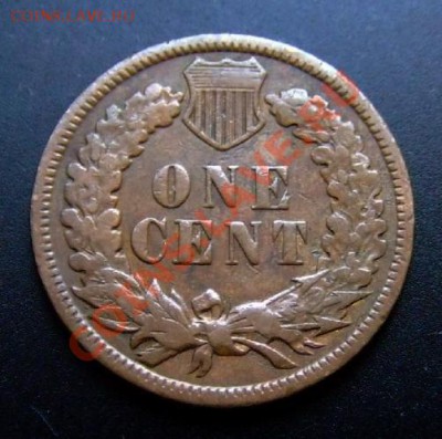 США 1 цент (1893) Индеец до24.02 (22.00) - США 1 цент (1893) «Индеец» №2 Р