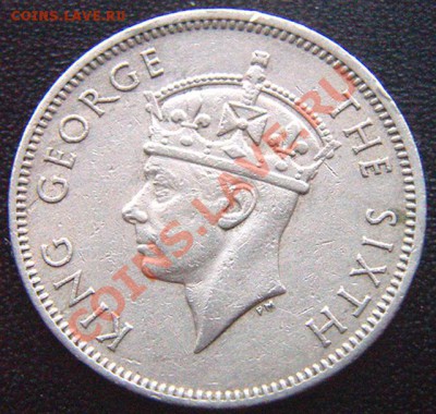 Британская Малайя_20 центов 1948; до 21.02_22.12мск - 7045