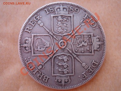 Великобритания: Ag-925 двойной флорин 1889 Араб до 27.02 22 - Двойной флорин 1889-1.JPG
