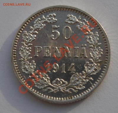 50 пенни 1914 г. UNC. До 27.02.2014 г.,в 22-00 по Моск - 50-14-1